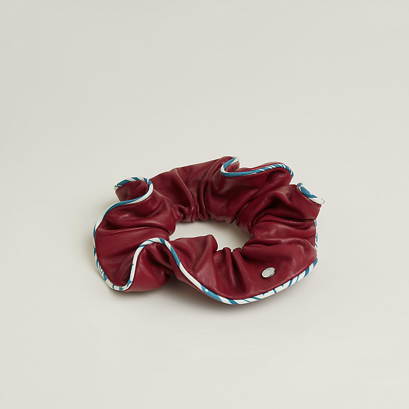 HERMES☆Claudia「Sangles en Zigzag Bandana」シュシュ claudia-sangles-en-zigzag-
